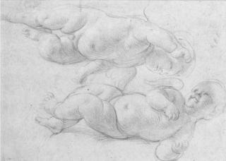 Jacob Jordaens - Deux putti