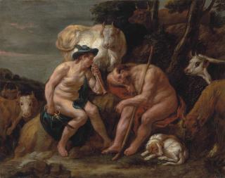 Jacob Jordaens - Mercury And Argus