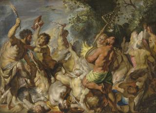 Jacob Jordaens - The Battle of the Centaurs and the Lapiths