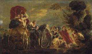 Jacob Jordaens - The Meeting of Odysseus and Nausicaa