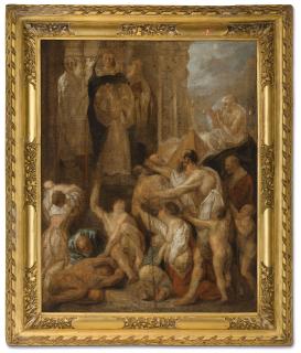 Jacob Jordaens - The Miracles of Saint Dominic - a modello