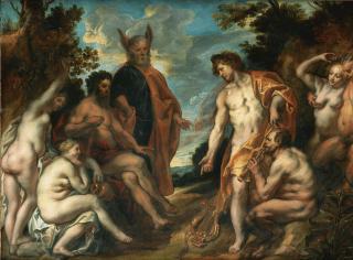 Jacob Jordaens - The Musical Contest Between Apollo And Pan