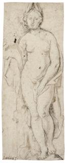 Jacob Jordaens - The Standing Figure Of Ceres, Holding A Cornucopia