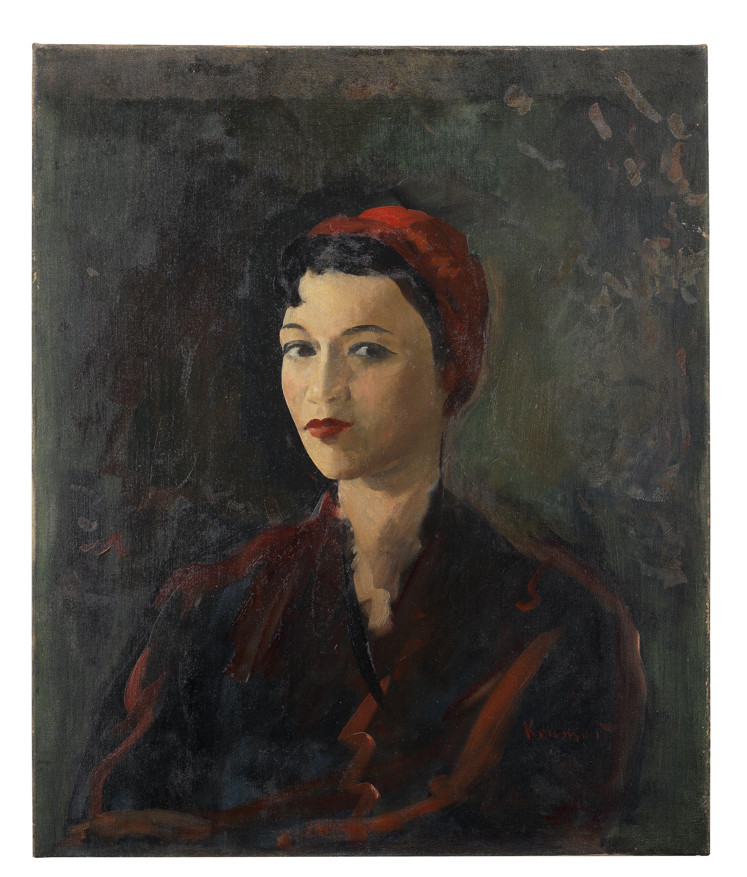 Jacob Kramer - Portrait of Elizabeth Welsh