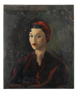 Jacob Kramer - Portrait of Elizabeth Welsh