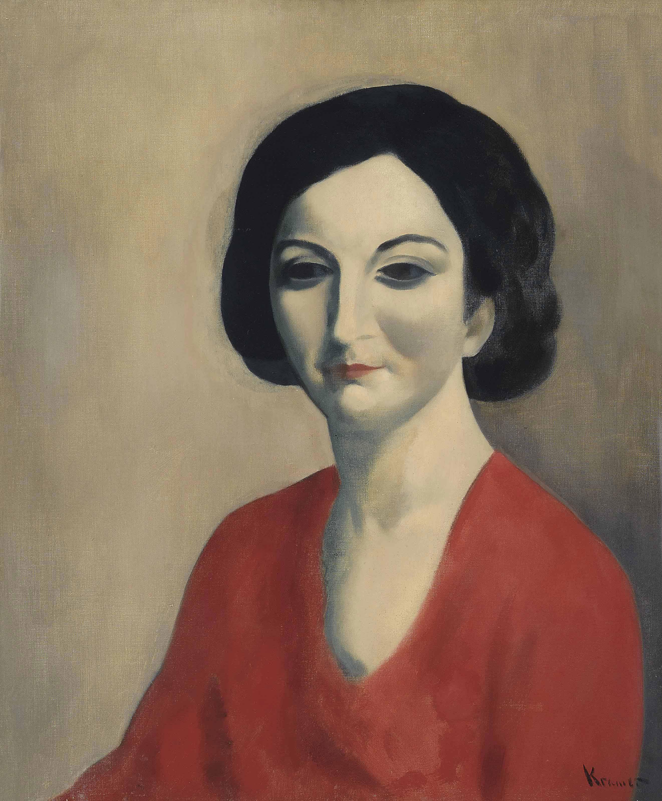 Jacob Kramer - Portrait of Sarah