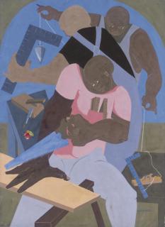 Jacob Lawrence - Builders No. 1
