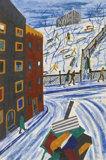 Jacob Lawrence - City College Is Like A Beacon Over Harlem