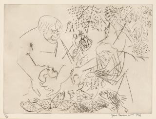 Jacob Lawrence - Fish Market