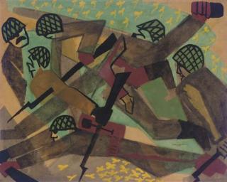 Jacob Lawrence - Men at Work