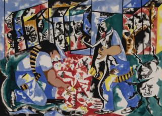 Jacob Lawrence - Menagerie