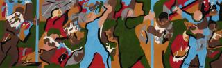 Jacob Lawrence - New York in Transit I
