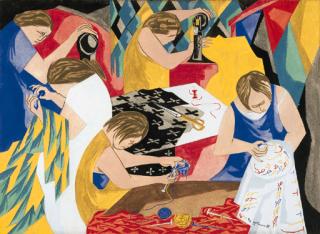 Jacob Lawrence - Occupational Therapy No. 1
