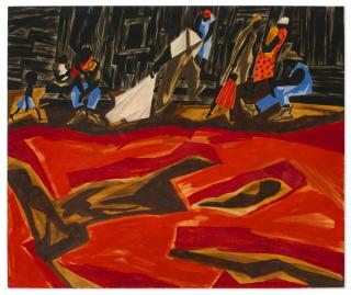 Jacob Lawrence - Red Earth – Georgia