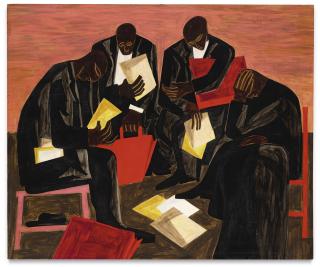 Jacob Lawrence - The Businessmen