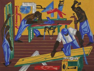 Jacob Lawrence - The Carpenters