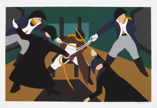 Jacob Lawrence - The Deception, from The Life of Toussaint L\'Ouverture