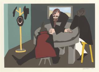 Jacob Lawrence - The Legend of John Brown: three prints