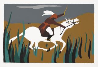 Jacob Lawrence - The Opener, from The Life of Toussaint L\'Ouverture