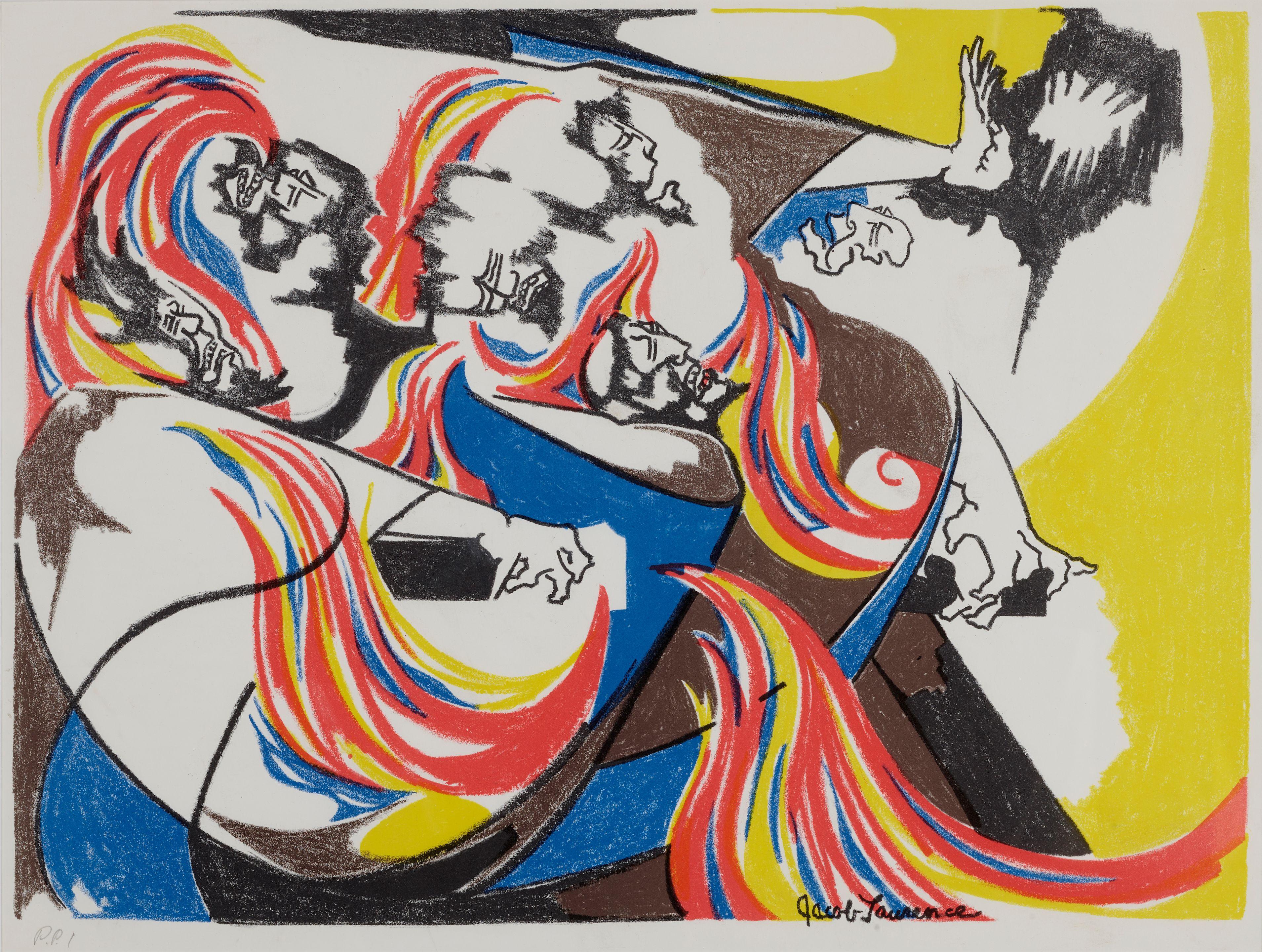 Jacob Lawrence - The Pentecost