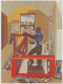 Jacob Lawrence - The Studio (N. L96-5)
