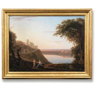 Jacob More - A view of Lake Nemi, anciently called Speculum Dianae