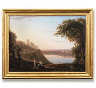 Jacob More - A view of Lake Nemi, anciently called Speculum Dianae