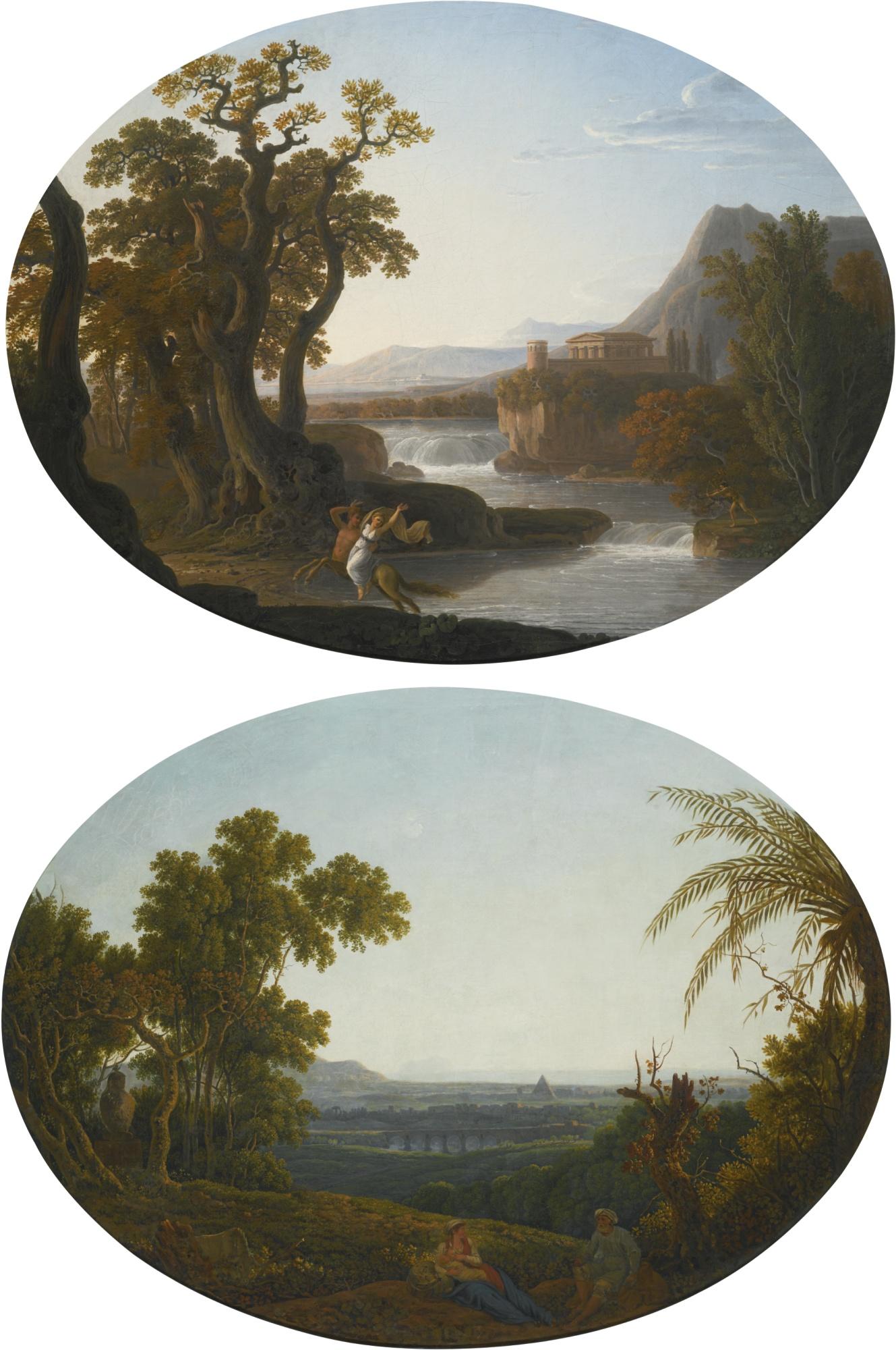 Jacob More - The Rape Of Deianera; Rest On The Flight Into Egypt