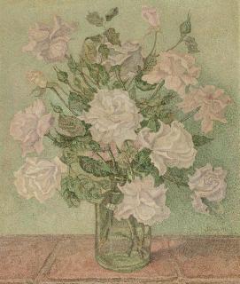 Jacob Nieweg - Pink and white roses