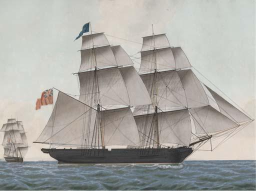 Jacob Petersen of Copenhagen - The brig Minerva of Jersey