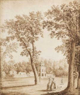 Jacob Philipp Hackert - Die Miniaturburg \