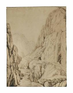 Jacob Philipp Hackert - View of the Furlo pass