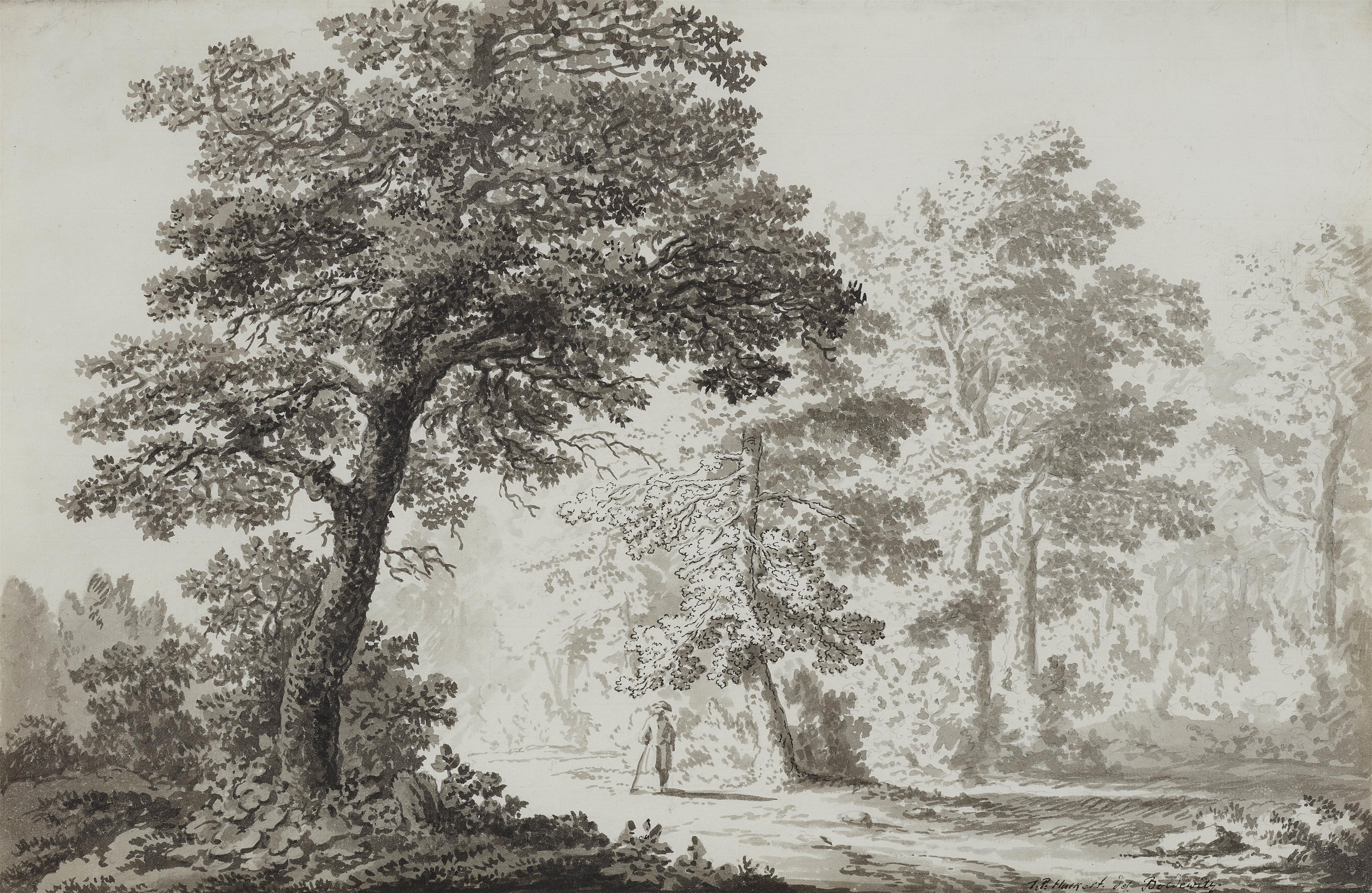 Jacob Philipp Hackert - Wanderer auf Rügen