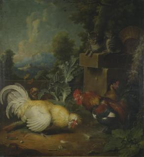 Jacob Samuel Beck - Roosters And Cats