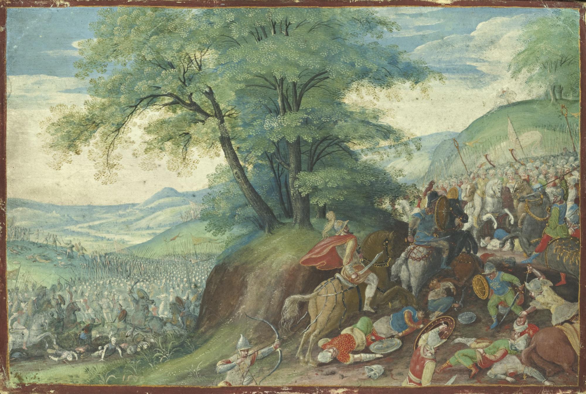Jacob Savery I - The Battle Between The Israelites And The Hordes Of Amalek (Exodus Xvii; 8-16)