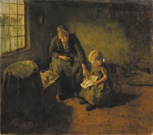 Jacob Simon Hendrik Kever - A quiet afternoon