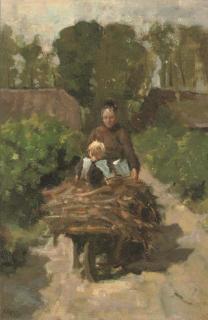 Jacob Simon Hendrik Kever - In The Wheelbarrow