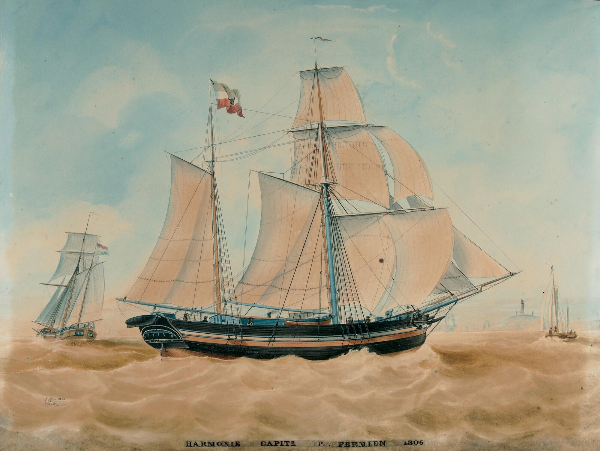 Jacob Spin - Die „Harmonie“ in voller Fahrt.