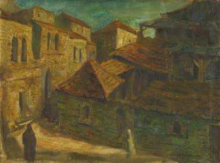 Jacob Steinhardt - Street In Jerusalem