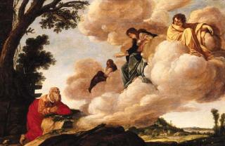 Jacob Symonsz. Pynas - Abraham and the three Angels