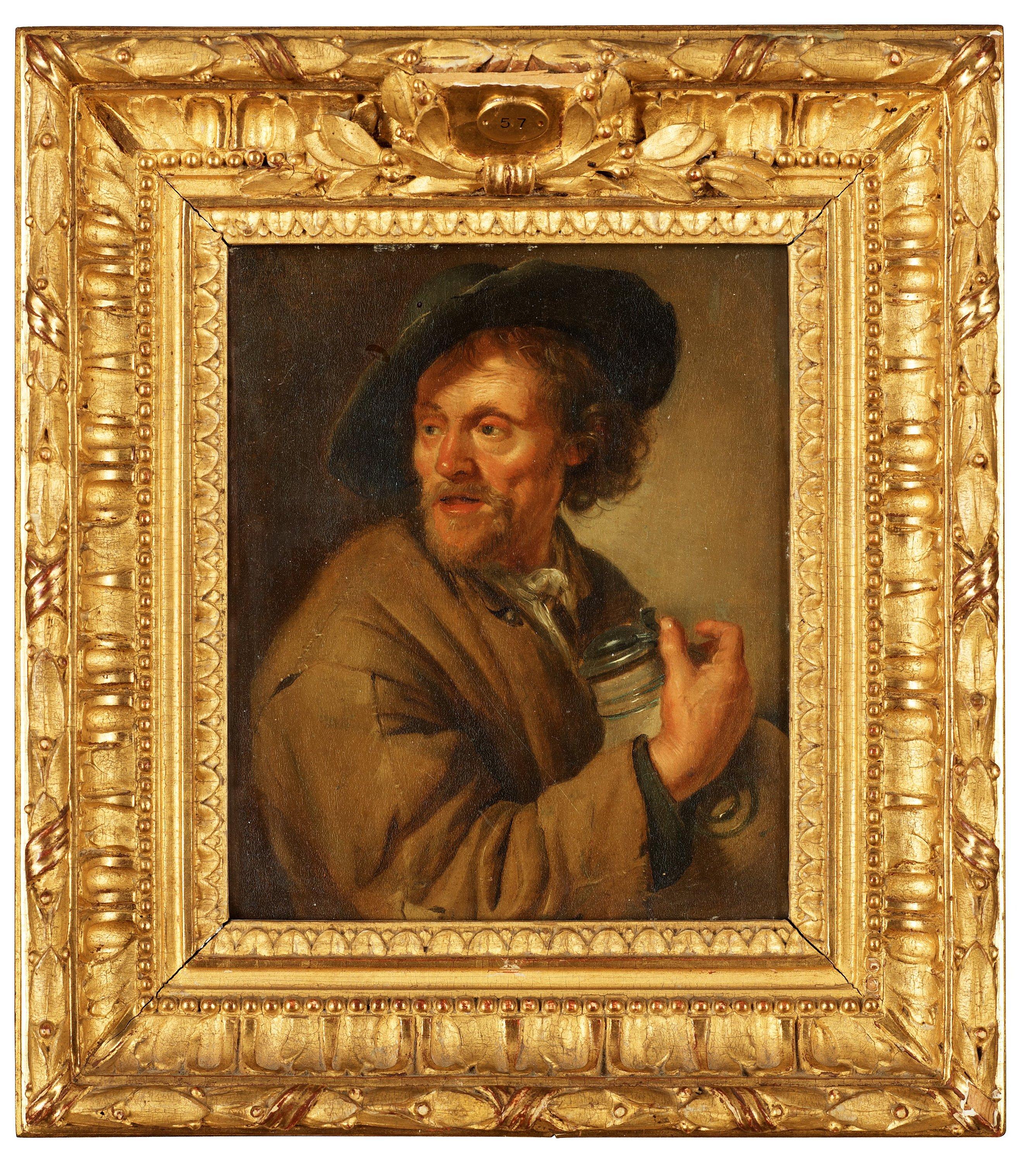 Jacob Toorenvliet - Man holding a jar