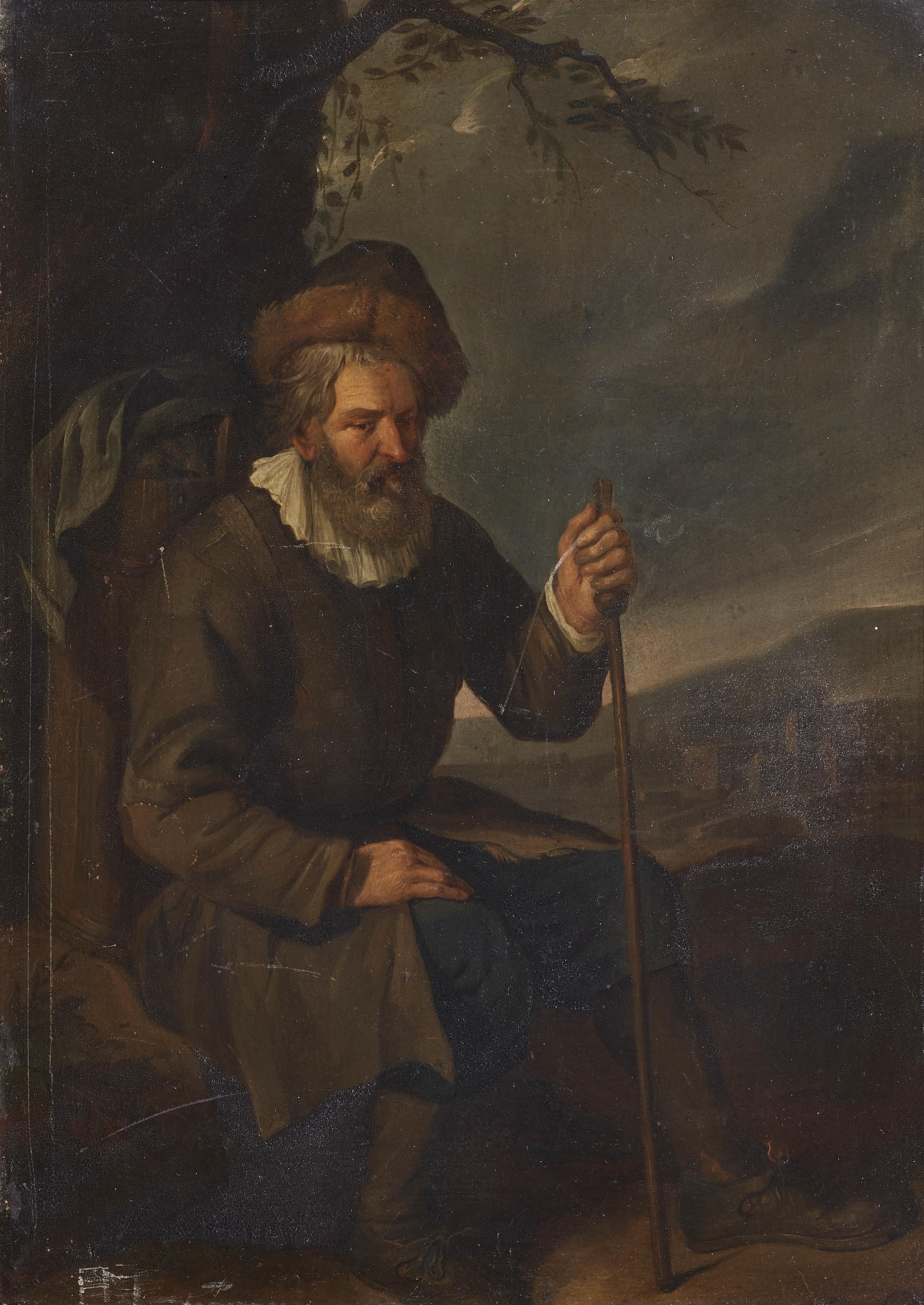 Jacob Toorenvliet - Rastender Mann