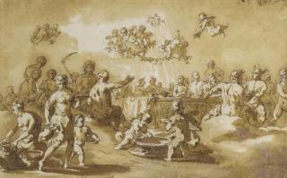 Jacob Van Der Ulft - A feast of the Gods