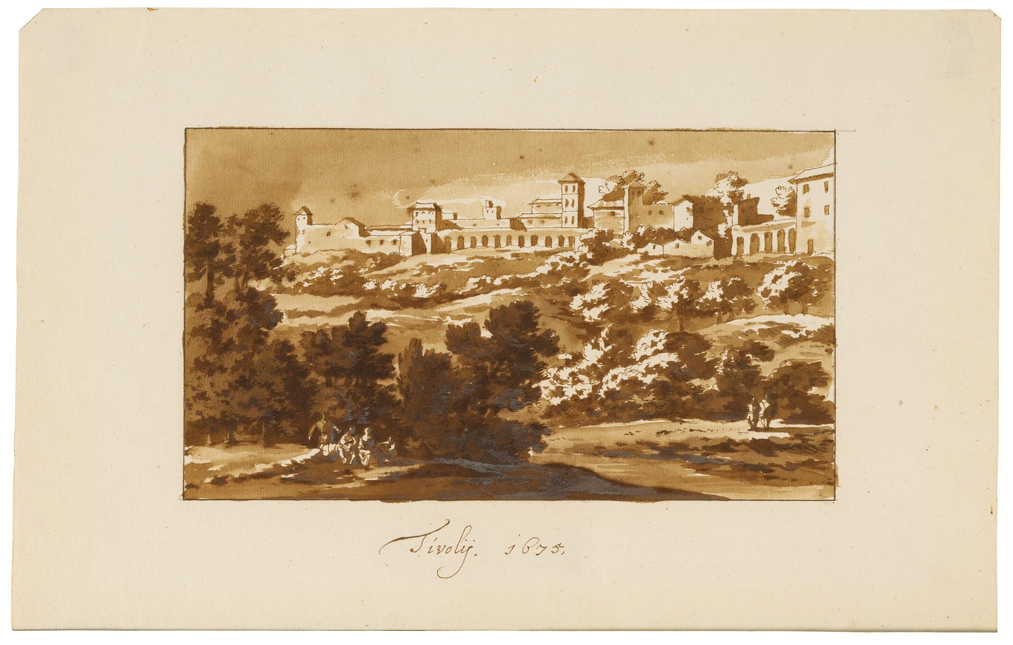 Jacob Van Der Ulft - A View Of Tivoli