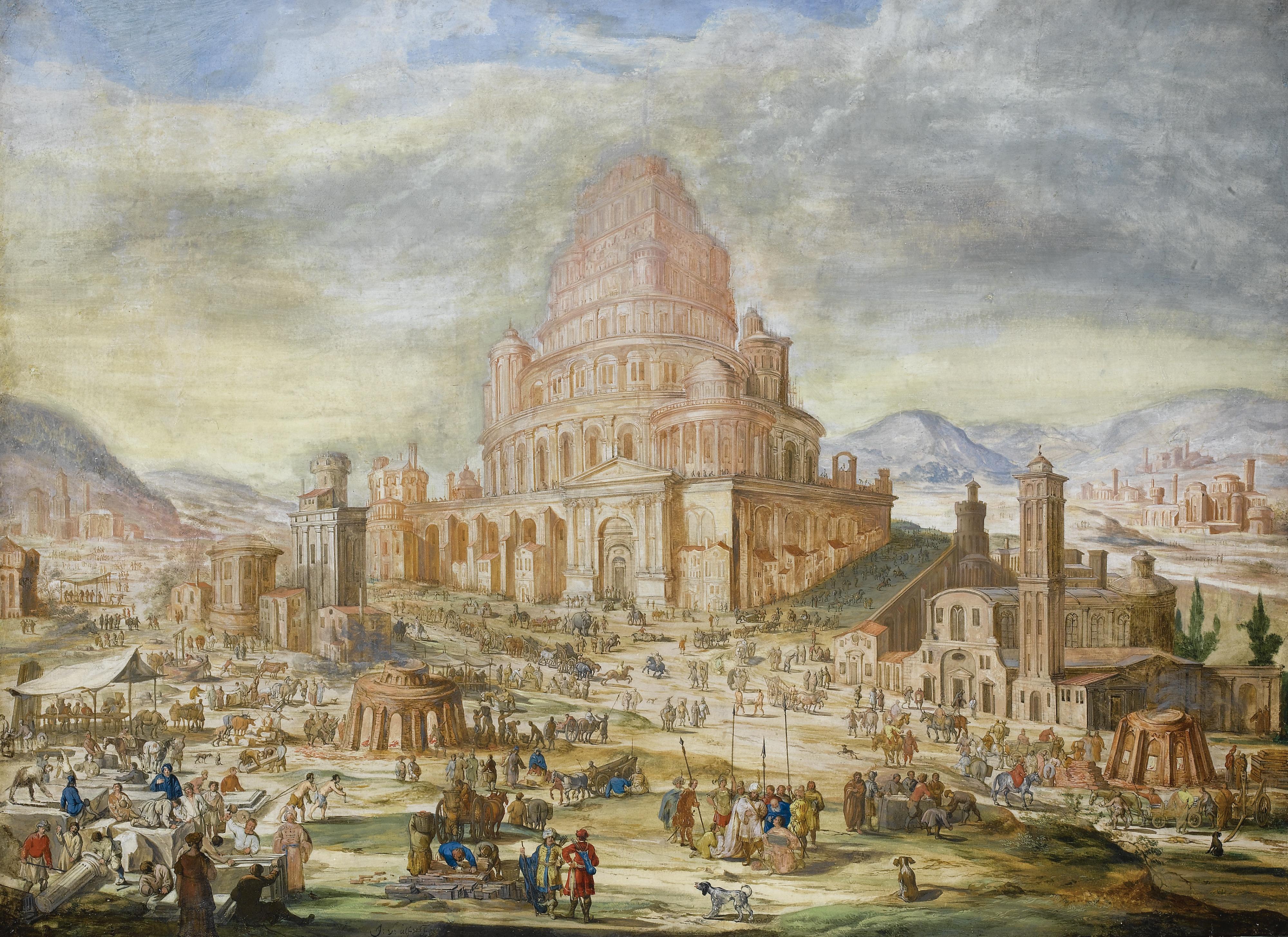 Jacob Van Der Ulft - The Tower Of Babel