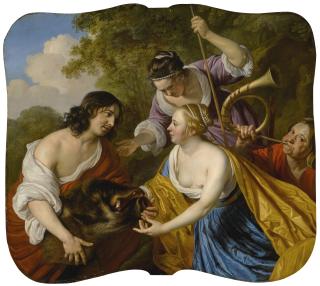 Jacob Van Loo - Meleager And Atalanta