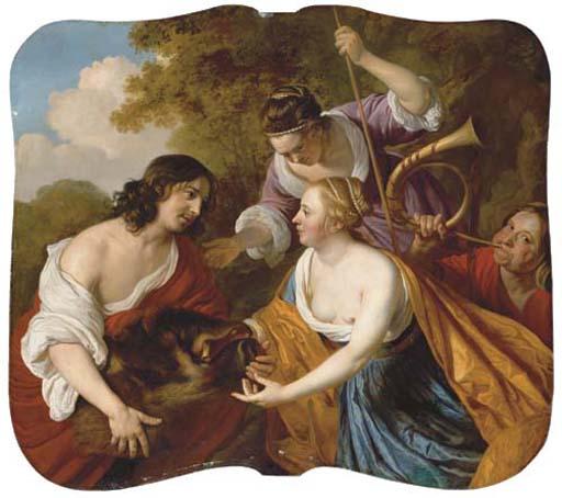 Jacob van Loo - Meleager and Atalanta
