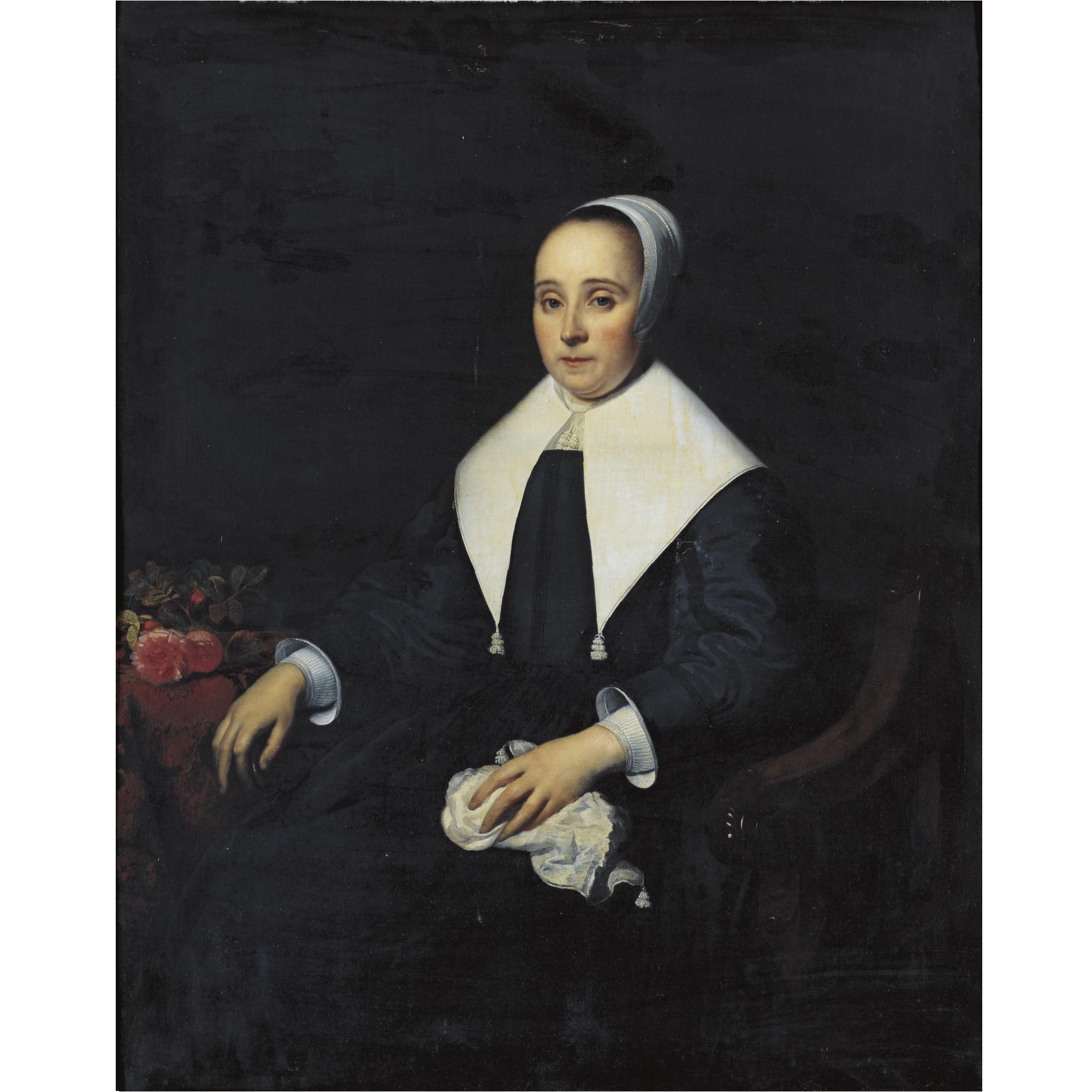 Jacob Van Loo - Portrait Of A Lady