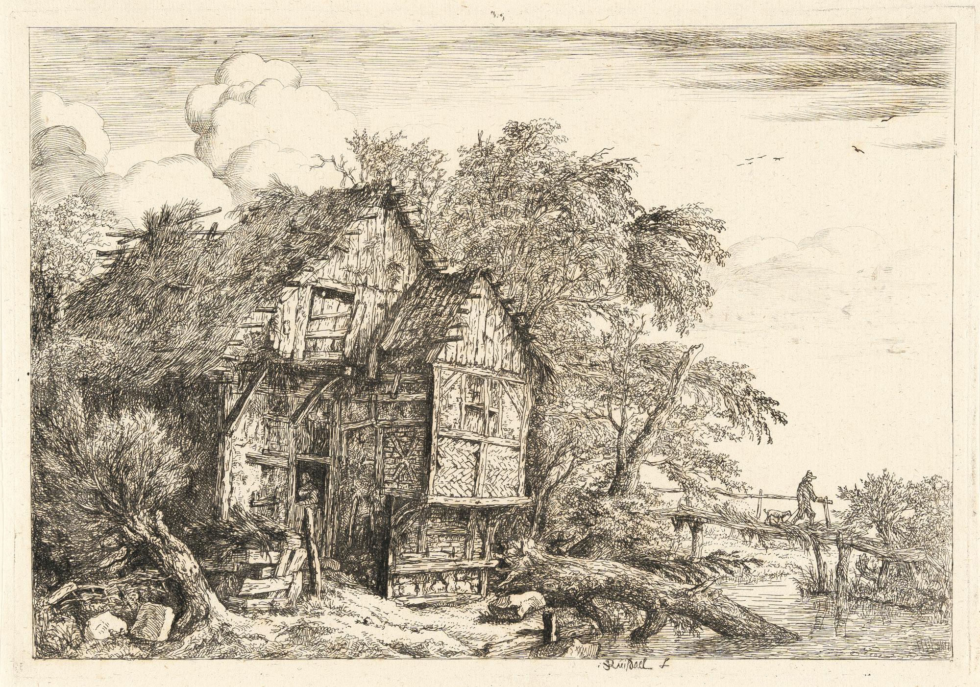 Jacob van Ruisdael - Die kleine Brücke