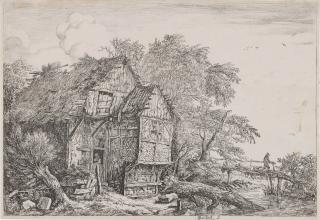 Jacob van Ruisdael - The Little Bridge (Bartsch, Le Blanc 1)